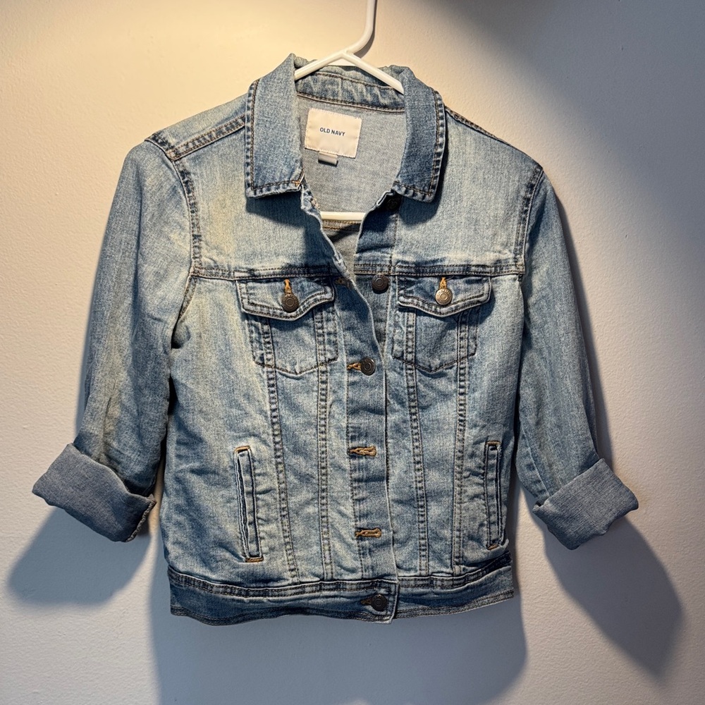 Old Navy Classic Blue Denim Jacket